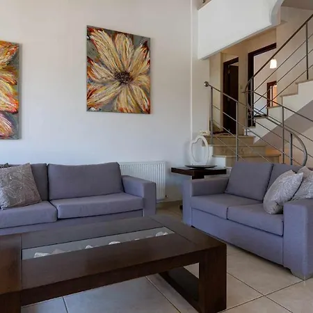 4 Bedroom Lofou With Private Pool And Sea Views, Aphrodite Hills