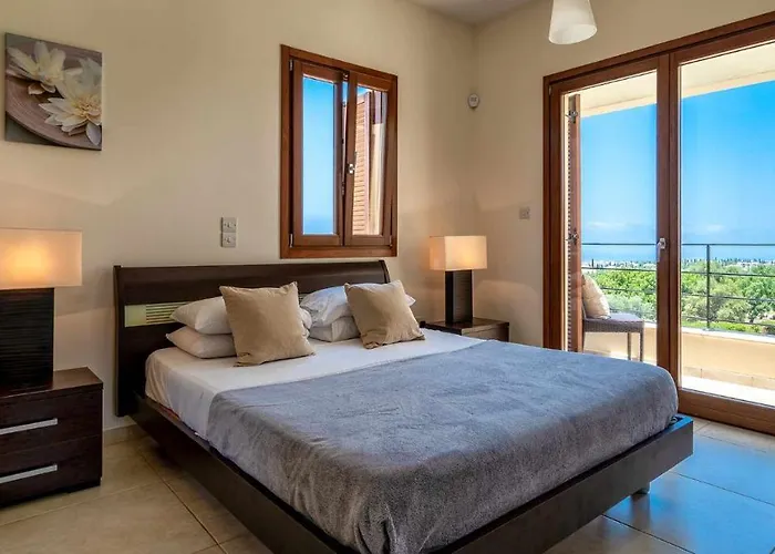 4 Bedroom Lofou With Private Pool And Sea Views, Aphrodite Hills